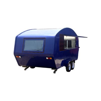 Ice cream trailer mobile food truck with full kitchen equipment and long service life