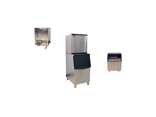 TECUMSEH Compressor Stainless Steel Mini Ice Cube Maker Machine for Commercial Kitchen