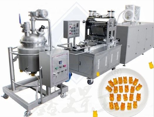 Advanced Hard Soft Jelly Candy Chocolate Production Line with 150 Candy Making Machine