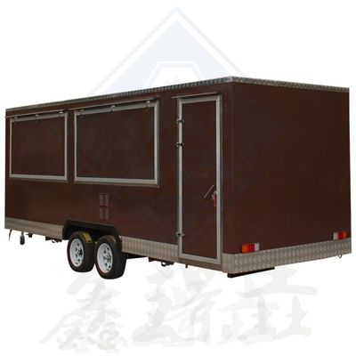 Outdoor Mobile Food Cart Trailer Truck with Customized Equipment and Electric System