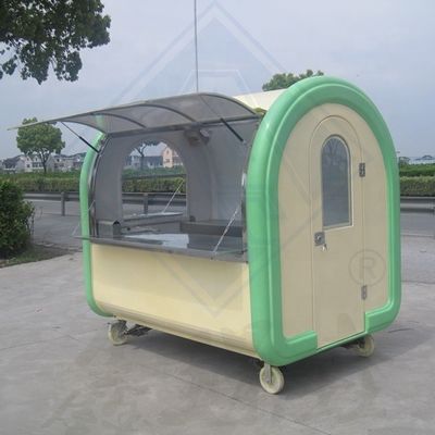 Modern Style Food Cart Refrigerator for Customized Color Ice Cream Cart Shop Hot Dog
