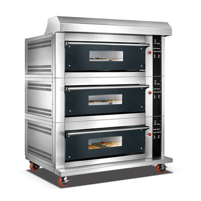High Productivity Electric Deck Oven for Commercial Baking of Loaf Bread