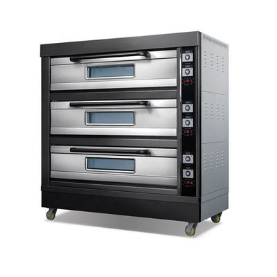 High Productivity Electric Deck Oven for Commercial Baking of Loaf Bread