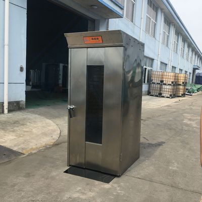 Adjustable Temperature Sliver Bread Proofer Automated Dough Fermentation Bakery Equipment