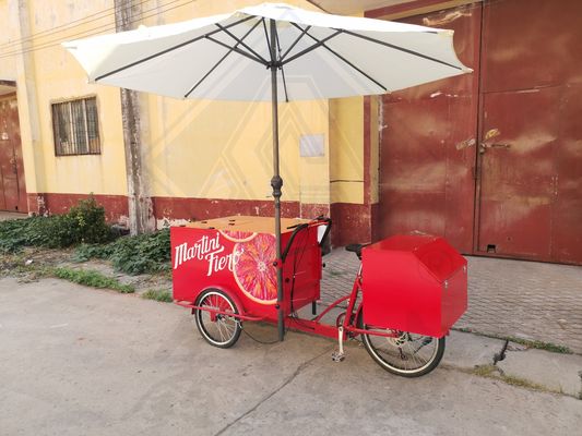 Long Service Life Tricycle Bike Food Cart for Multifunctional Mobile Food Truck