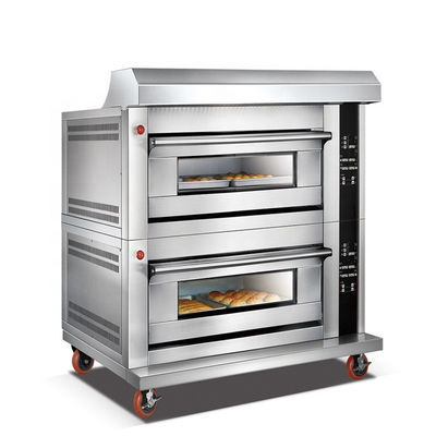 High Productivity Electric Deck Oven for Commercial Baking of Loaf Bread