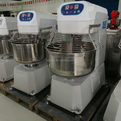 Commercial 50kg/60kg Fruit Raw Material Dough Mixer for High Productivity Bread Dough