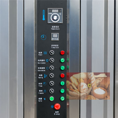 50.5KW Electric Diesel Gas Rotary Oven for Baking Bread Making in Commercial Catering