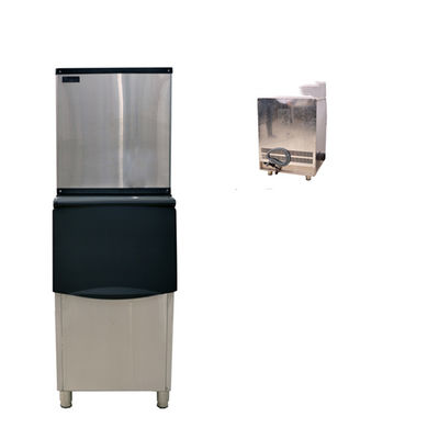 Stainless Steel Commercial Ice Cube Maker Machine 1000kg/Day with Automatic Function