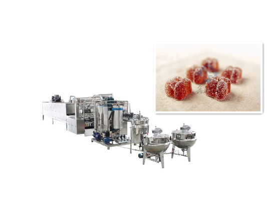 High Production 150Kg/h Automatic Lollipop Candy Making Machine for Jelly Gummy Bear