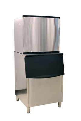 Stainless Steel Commercial Ice Cube Maker Machine 1000kg/Day with Automatic Function