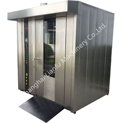 Bakery Equipment 8 Trays Bread Gas Baking Oven with Steam and 16 Trays Loading Quantity