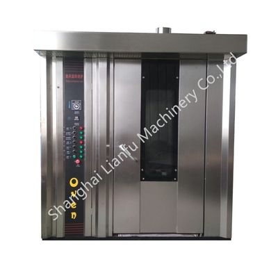 Bakery Equipment 8 Trays Bread Gas Baking Oven with Steam and 16 Trays Loading Quantity