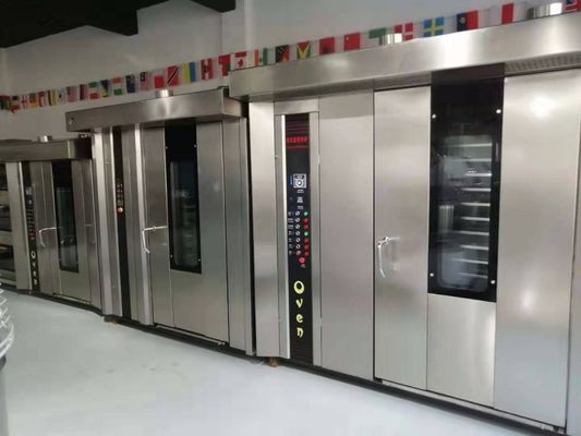 32 Tray Rotary Oven 380V Electricity Consumption 52.5kwh for Industrial Baking Needs
