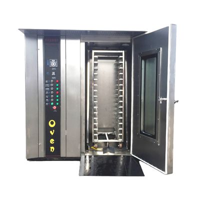 32 Tray Rotary Oven 380V Electricity Consumption 52.5kwh for Industrial Baking Needs