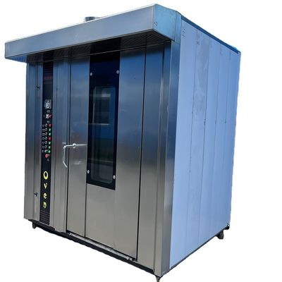 1800X2000X2200mm Full Automatic Commercial Bread Rotary Oven with 1 Rack Loading Quantity