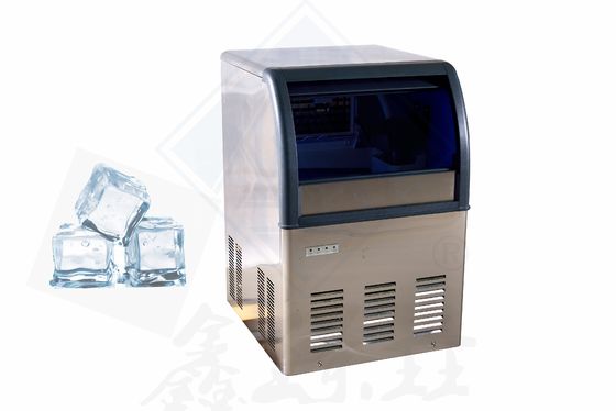 Commercial Ice Cube Maker Machine for Crystal Ice Cubes 54KG/DAY Capacity 220v Voltage