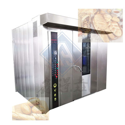 Heating Source Electric/Diesel/Gas 32 Trays Rotary Furnace Rotary Oven for Bread Automatic