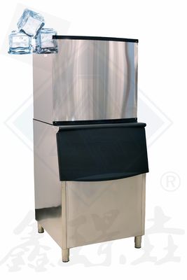 TECUMSEH Compressor 800kg High Capacity Commercial Ice Cube Machine with 22x22x22mm