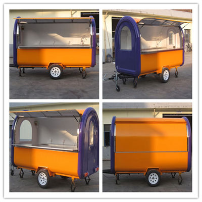 Customized Color FOOD DRINKS ICE CREAM Mobile Food Truck with Fully Equipped Kitchen