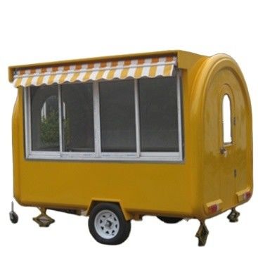 Customized Color FOOD DRINKS ICE CREAM Mobile Food Truck with Fully Equipped Kitchen