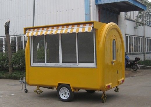 Customized Color FOOD DRINKS ICE CREAM Mobile Food Truck with Fully Equipped Kitchen
