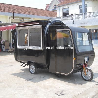 Long Service Life Motorcycle Tricycle Ice Cream Food Truck with Fully Equipped Kitchen