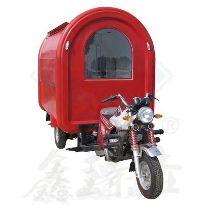 Fully Equipped Kitchen Motorcycle Tricycle for Street Mobile Ice Cream Drinks and Snacks