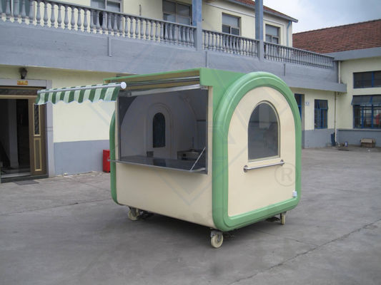 Fully Equipped Outdoor Street Vending Fast Food Trailer with Onr Fryer and Griddle
