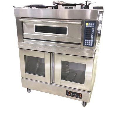 Electric Pizza Baking Oven 2 Deck 6 Trays for Restaurant 220V/380V Gas Bread Deck Oven