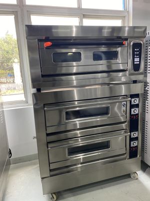 Table Top Double Decks Turkey Electric Pizza Oven for Kitchen Equipment and Design