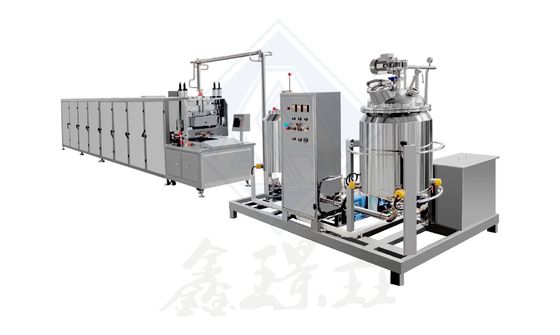 Produce Different Kind of Candies with 150kg/h Automatic Gummy Candy Making Machine