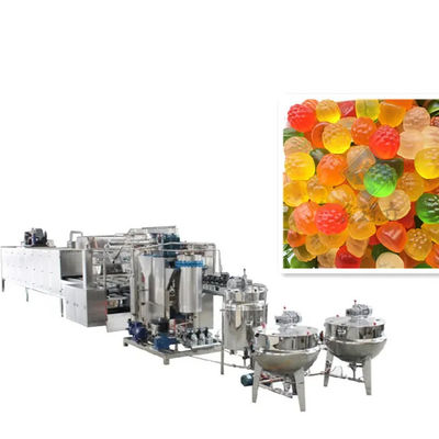Automatic 150kg/h Industrial Lollipop Candy Making Machine Production Line for Candy