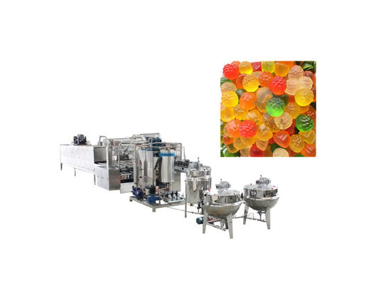 Automatic 150kg/h Industrial Lollipop Candy Making Machine Production Line for Candy