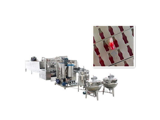 Automatic 150kg/h Industrial Lollipop Candy Making Machine Production Line for Candy