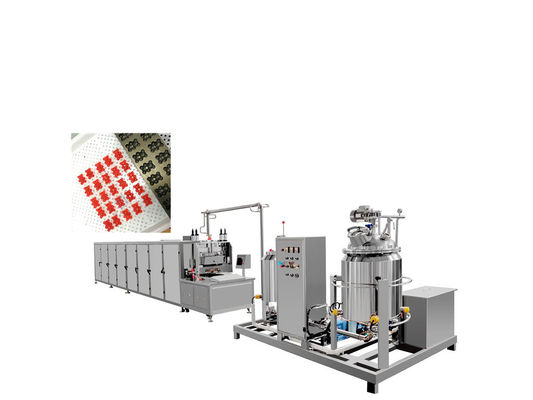 Automatic 150kg/h Industrial Lollipop Candy Making Machine Production Line for Candy