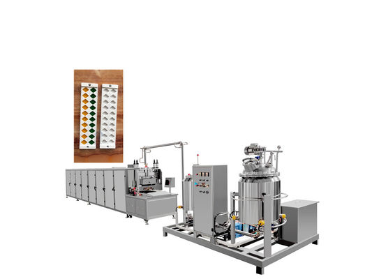 Automatic 150kg/h Industrial Lollipop Candy Making Machine Production Line for Candy