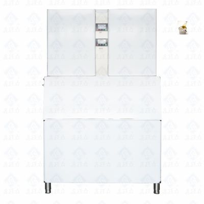 Commercial Air Cooled Ice Maker 220V Voltage for Cube Ice Production