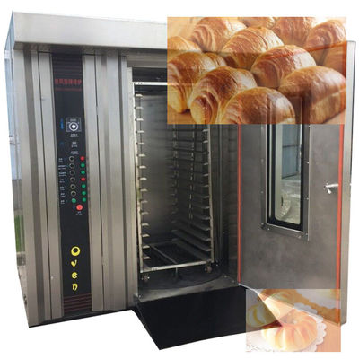 Electric/Diesel/Gas Heating Source Automatic Rotary Oven for Bread Making 16/32/68 Trays