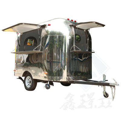Food Cart Mobile Kitchen with Full Kitchen and High Productivity Soybean Exhaust Fan