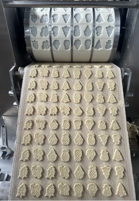 Soft Biscuit Making Machine with Corn Raw Material Customized Cookies Forming Machine