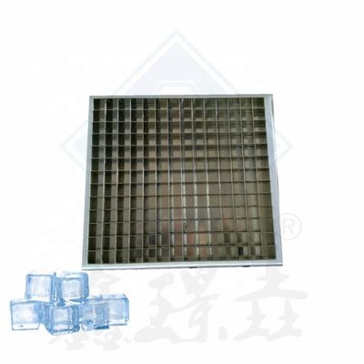 196kg/day Ice Cube Maker with Air/Water Cooling Condenser and 1-3 Minutes Freezing Time