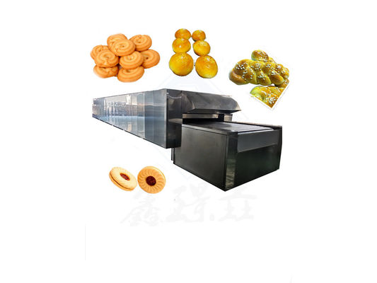 Stainless Steel Conveyor Belt Tunnel Oven for Bakery Pita Bread in Food Beverage Shops