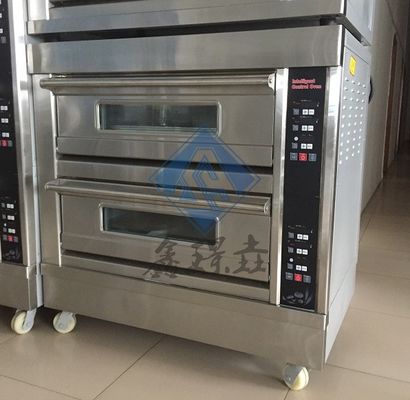 2022 Pizza Baking Machine Commercial Gas Baking Oven with Video Technical Support