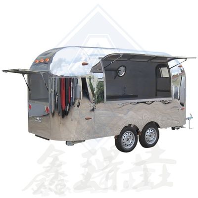 Fully Air Conditioned Food Trailers with Video Technical Support and Ice Cream Trailer