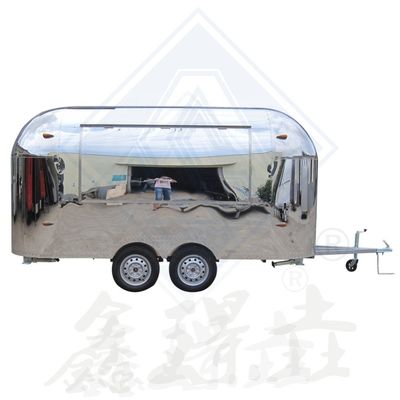 Fully Air Conditioned Food Trailers with Video Technical Support and Ice Cream Trailer