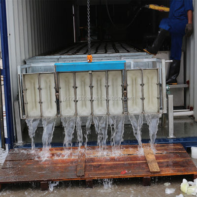 Denmark Danfoss Expansion Valve Used Block Ice Machine for Touch Screen Control System