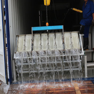 Denmark Danfoss Expansion Valve Used Block Ice Machine for Touch Screen Control System