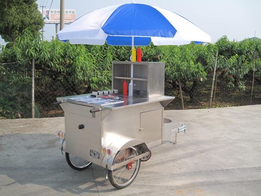 Long Service Life Mobile Food Truck for 200set Ice Cream Trailer Hotdog Cart Fast Food