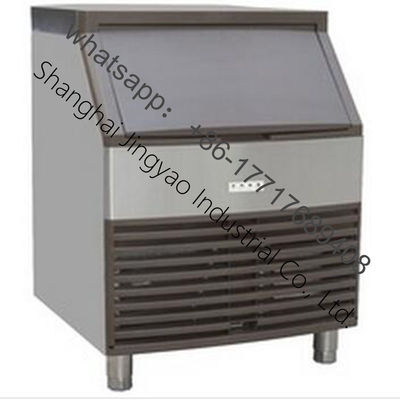 Cafeteria Equipment Cube Ice Making Machine for Juice Bar 750W and Ice Block Shape